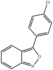 2,1-벤즈속사졸,3-(4-클로로페닐)- 구조식 이미지