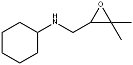 Oxiranemethanamine,N-cyclohexyl-3,3-dimethyl-(9CI) Structure