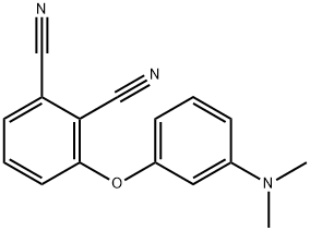 3,3-DIMETHYLAMINE PHENOXY STANOUS NITRATE Structure