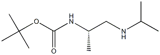 Carbamic acid, [(1S)-1-methyl-2-[(1-methylethyl)amino]ethyl]-, 1,1- Structure