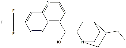 7'-트리플루오로메틸디히드로신코니딘 구조식 이미지