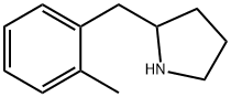 2-[(2-methylphenyl)methyl]pyrrolidine Structure