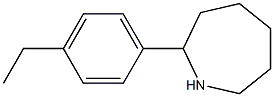 1H-Azepine,2-(4-ethylphenyl)hexahydro-(9CI) Structure