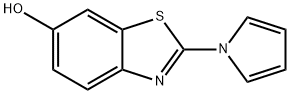 6-Benzothiazolol,2-(1H-pyrrol-1-yl)-(9CI) Structure