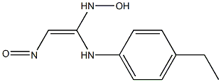 에탄이미다미드,N-(4-에틸페닐)-N-히드록시-2-(히드록시이미노)-,[N(Z),2E]-(9CI) 구조식 이미지