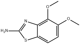 2-Benzothiazolamine,4,5-dimethoxy-(9CI) Structure