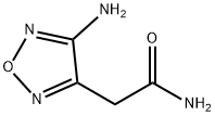 1,2,5-Oxadiazole-3-acetamide,4-amino-(9CI) Structure