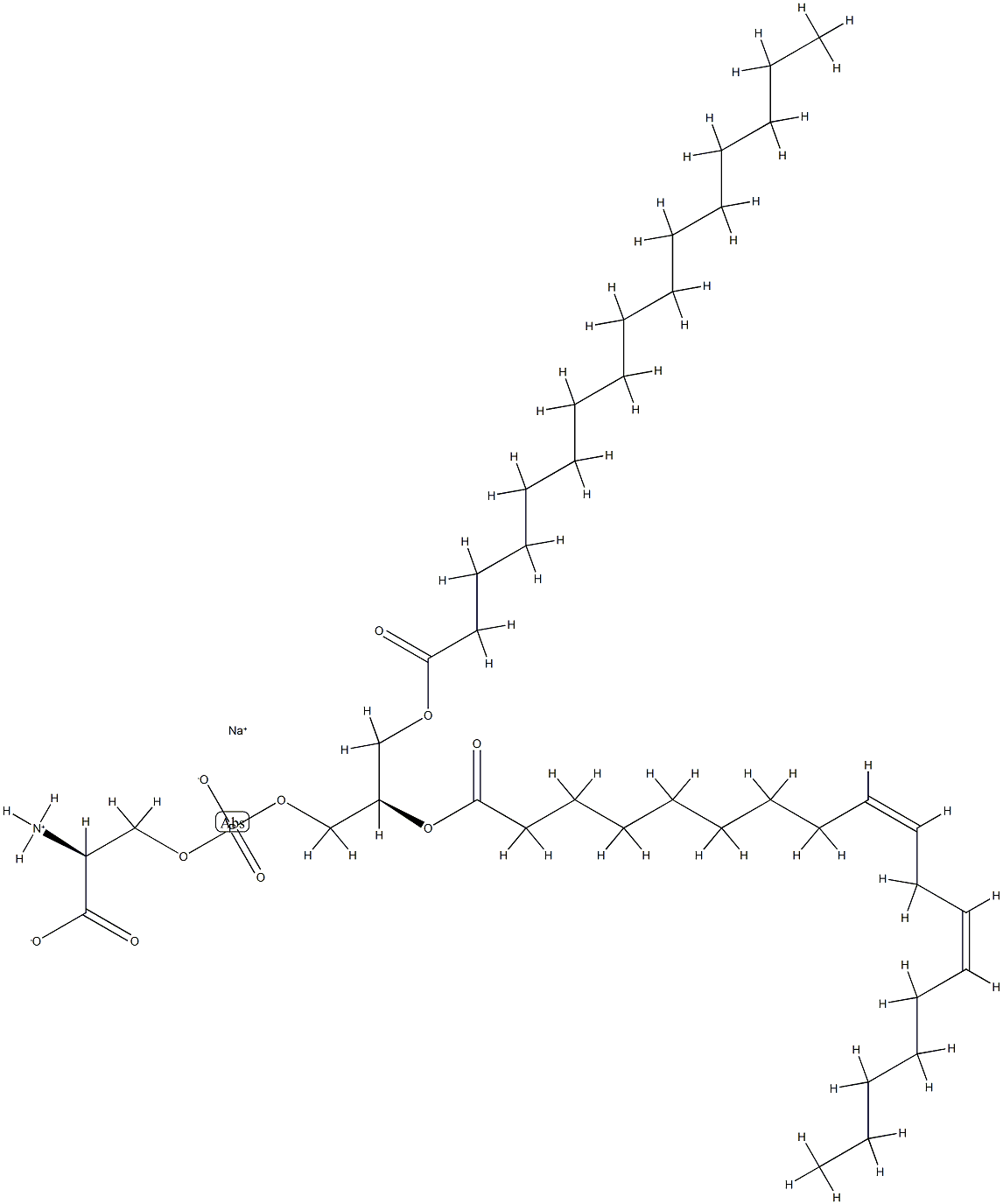 포스파티딜세린(대두)(RG) 구조식 이미지