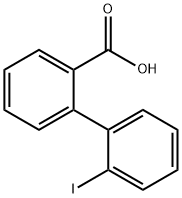 2-BIPHENYL-2'-Iodo-CARBOXYLIC ACID Structure