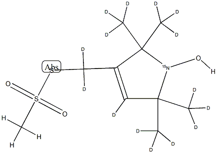 384342-58-9 (1-Oxyl-2,2,5,5-tetramethyl-3-pyrroline-3-methyl) Methanethiosulfonate-15N,d15