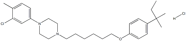 Teroxalene hydrochloride Structure