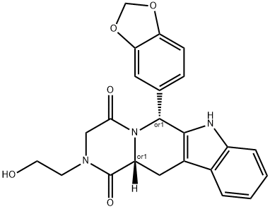 2-Hydroxyethyl Nortadalafil 구조식 이미지