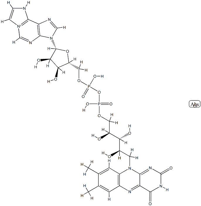 flavin 1,N(6)-ethenoadenine dinucleotide Structure