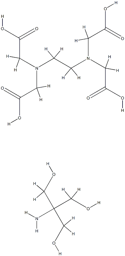 TRIS EDTA BUFFER, DNASE, RNASE, PROTEASE FREE READY TO USE, PH 8.0, FOR MOLECULAR BIOLOGY Structure