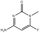 2(1H)-Pyrimidinone,4-amino-6-fluoro-1-methyl-(9CI) Structure