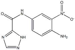 1H-1,2,4-Triazole-3-carboxamide,N-(4-amino-3-nitrophenyl)-(9CI) 구조식 이미지