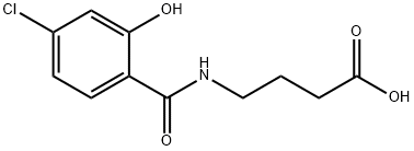 Salclobuzic acid Structure
