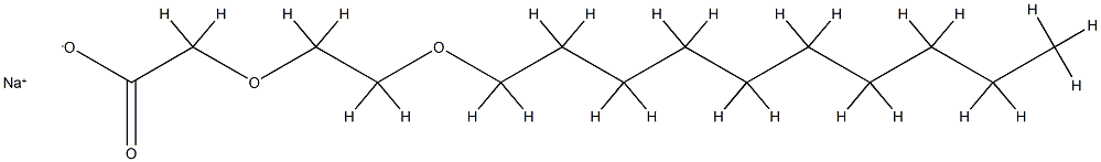 DECETH-7 CARBOXYLIC ACID Structure