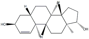 1-안드로스텐-3α,17β-디올 구조식 이미지