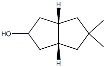 2-Pentalenol,octahydro-5,5-dimethyl-,(2-alpha-,3a-bta-,6a-bta-)-(9CI) Structure