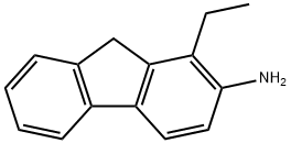 9H-Fluoren-2-amine,1-ethyl-(9CI) Structure