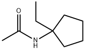 Acetamide, N-(1-ethylcyclopentyl)- (6CI,7CI,8CI,9CI) Structure