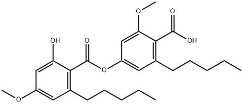 2'-O-methylperlatolic acid 구조식 이미지