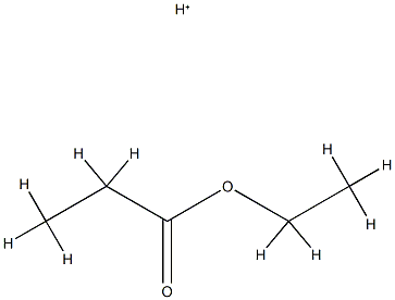 Propanoic  acid,  conjugate  acid  (1:1) Structure