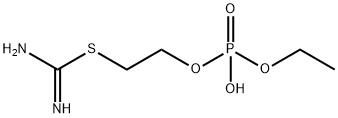 인산수소에틸2-[아미노(이미노)메틸티오]에틸에스테르 구조식 이미지