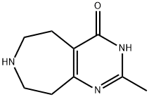 2-methyl-3,5,6,7,8,9-hexahydro-4H-pyrimido[4,5-d]azepin-4-one(SALTDATA: 2HCl 1H2O) Structure