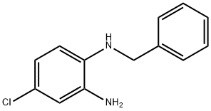 N*1*-BENZYL-4-CHLORO-BENZENE-1,2-DIAMINE Structure