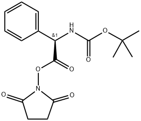 Boc-D-Phg-OSu 구조식 이미지