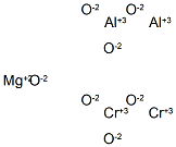 magnesium heptaoxodialuminatedichromate(2-) Structure