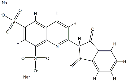 ACID YELLOW 3 구조식 이미지