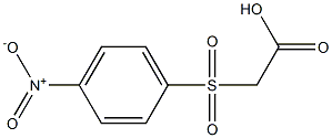 (4-니트로페닐)설포닐]아세트산 구조식 이미지