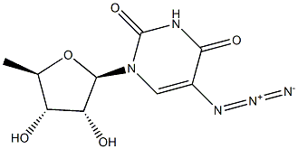 5'-Azido-5'-deoxyuridine 구조식 이미지