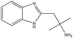 1H-Benzimidazole-2-ethanamine,alpha,alpha-dimethyl-(9CI) Structure