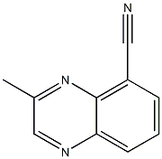 5-Quinoxalinecarbonitrile,3-methyl-(9CI) Structure