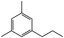 1,3-dimethyl-5-propylbenzene 구조식 이미지