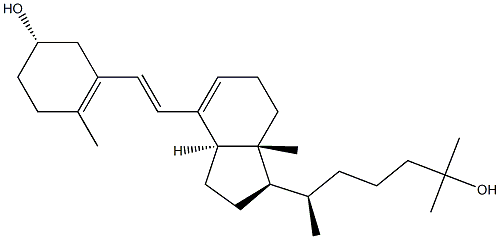 25-Hydroxytachysterol3 구조식 이미지
