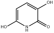 2(1H)-피리디논,3,6-디하이드록시-(9Cl) 구조식 이미지