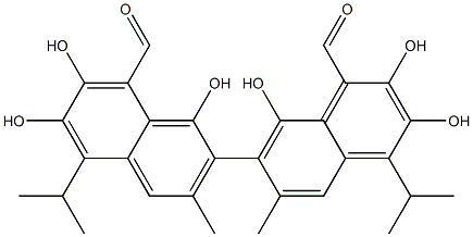 GOSSYPOL Structure