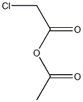 Acetic acid (chloroacetic)anhydride Structure