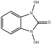 NNDIHYDROXYBENZIMIDAZOLINONE 구조식 이미지