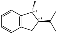 1H-Indene,2,3-dihydro-1-methyl-2-(1-methylethyl)-,(1R,2R)-rel-(9CI) 구조식 이미지