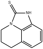 4H-Imidazo[4,5,1-ij]quinoline-2(1H)-thione,5,6-dihydro-(7CI,9CI) 구조식 이미지