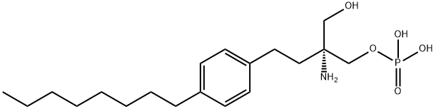 FTY720 (R)-Phosphate Structure