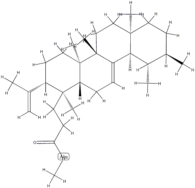 3,4-Secours-4(23),12-dien-3-oic acid methyl ester Structure