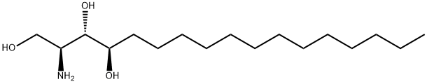 4-hydroxysphinganine (C17 base) Structure