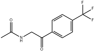 N-(2-oxo-2-(4-(trifluoromethyl)phenyl)ethyl)acetamide(WXFC0719) 구조식 이미지